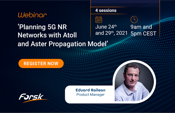 Webinar Planning 5G Networks with Atoll and Aster Propagation Model